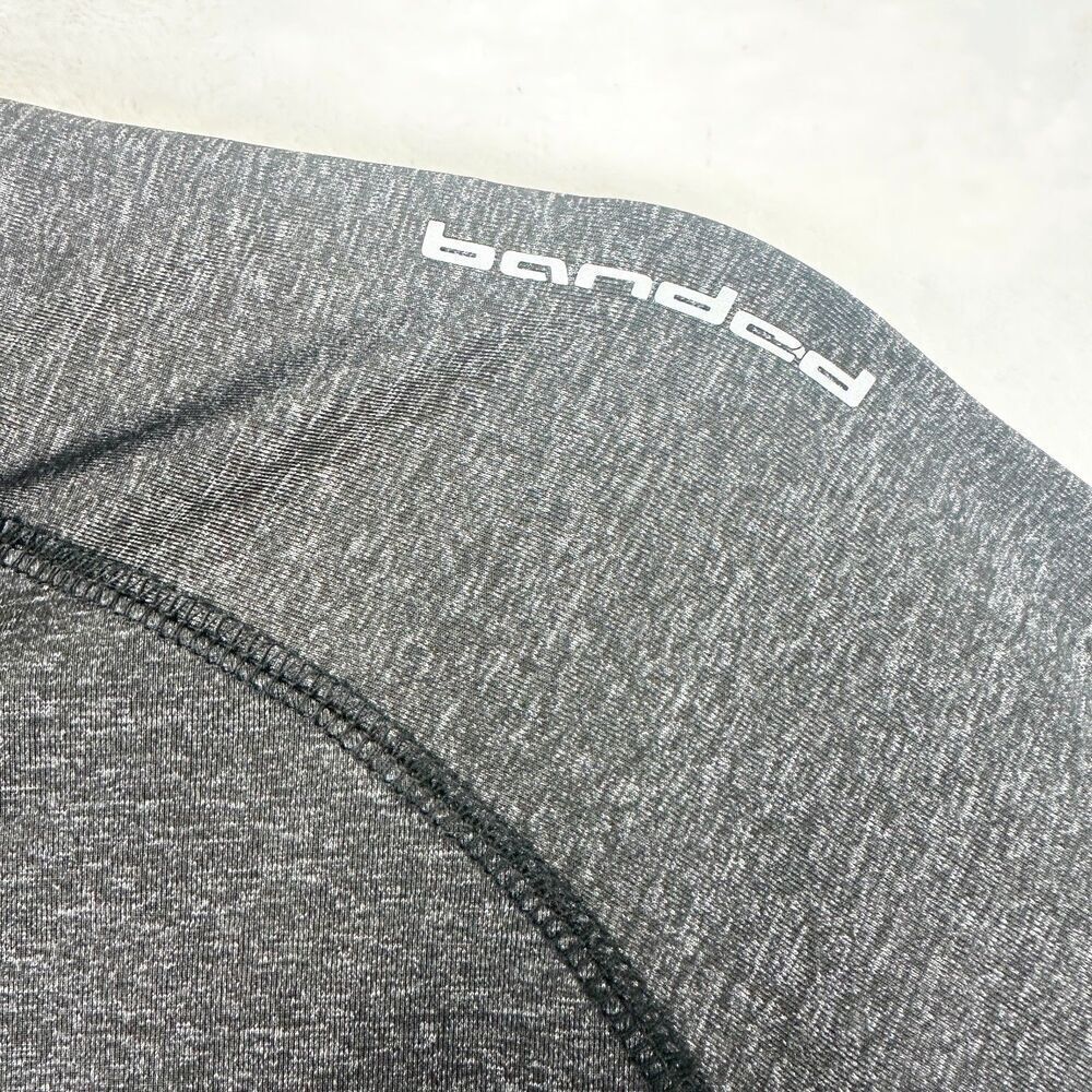 Banded Accelerator Shirt Size Medium Steel Gray Short Sleeve Performance EUC - Picture 3 of 4